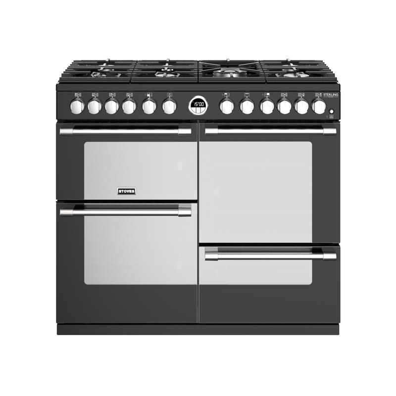 Stoves Sterling S1000 Deluxe DF (Zwart)